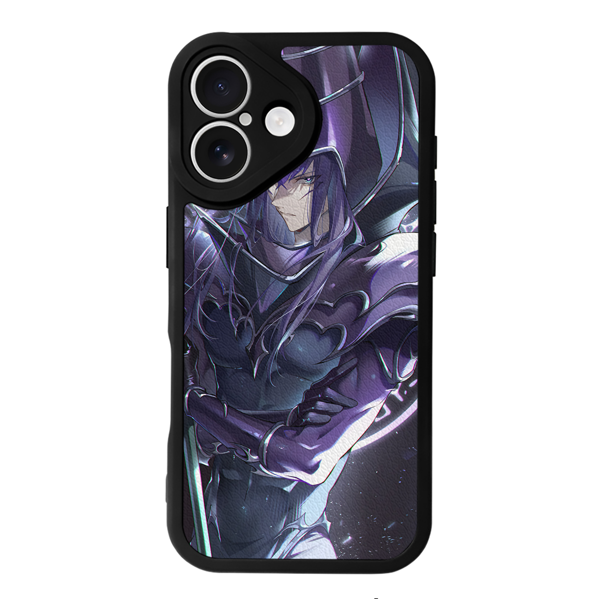 （画像用） 遊☆戯☆王 Yu-Gi-Oh! 【iPhone 16シリーズ対応】シリコンスマホケース（レザー調） 材質：シリコン